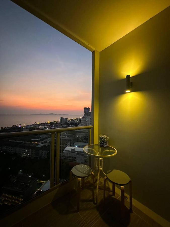 Appartamento The Riviera Jomtien Studio Sea View High Floor Esterno foto
