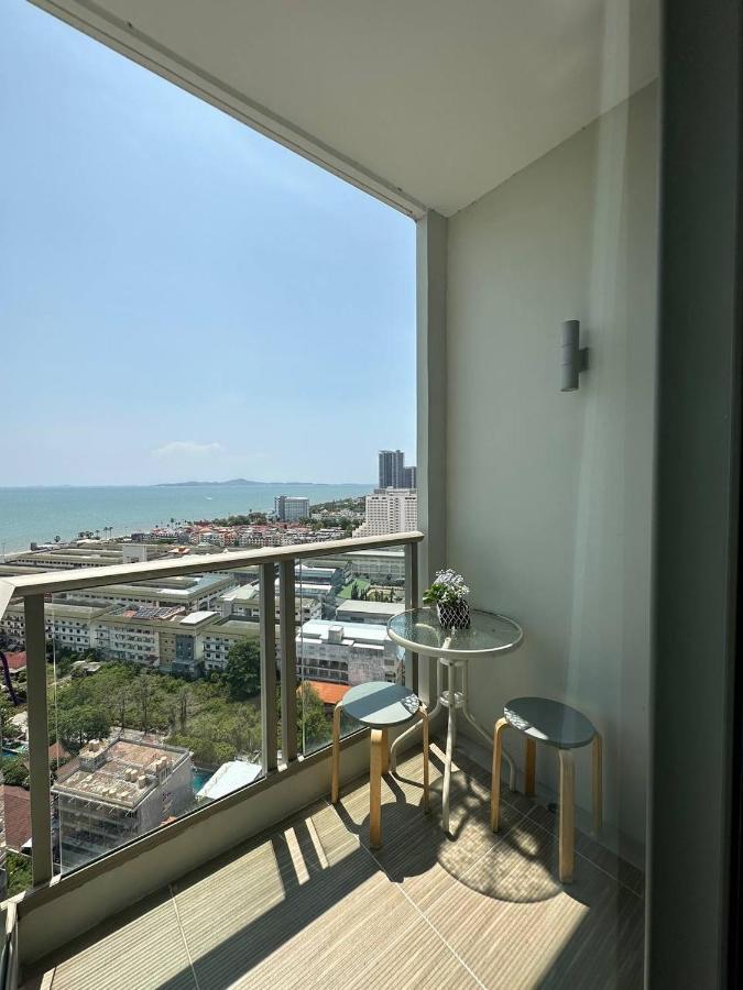 Appartamento The Riviera Jomtien Studio Sea View High Floor Esterno foto
